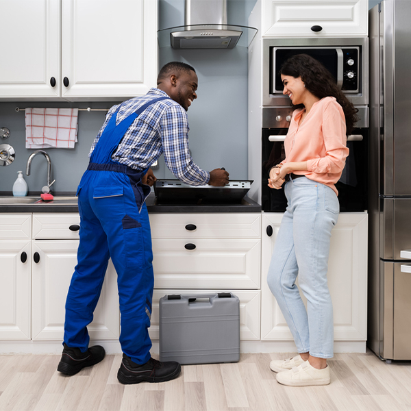 can you provide an estimate for cooktop repair before beginning any work in Ramos